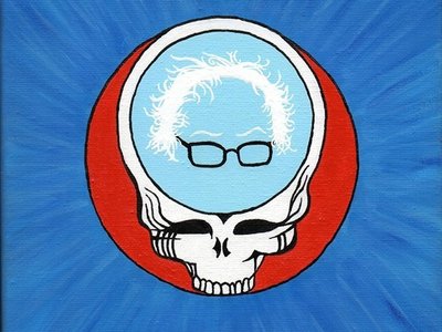 Artwork by Amanda Marie Cooper #FeelTheBern #BernYourFace