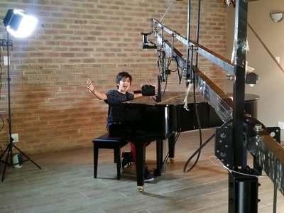 Music video shoot for Beauty Queen