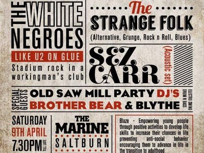 really happy to be apart of this with my band The Strange Folk 