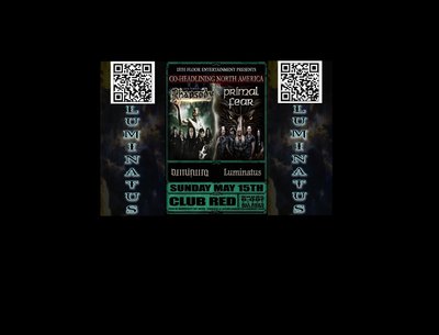 Luminatus performs with Rhapsody, Primal Fear, and Demiaura May 15th 2016.