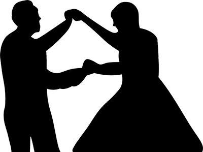 Silhouettes Dancing