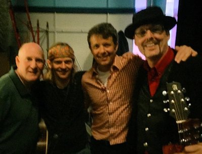 Danish Crown Prince Frederik joining us backstage after the 2016 Arctic Sounds Festival Greenland