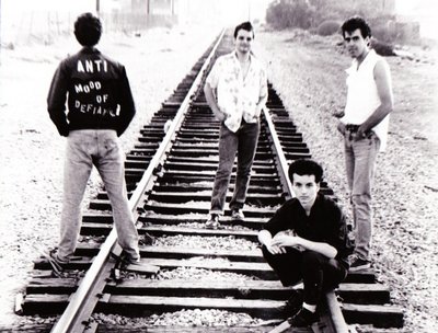 ANTI - The tracks behind Hawthorne High 1982 - Photographer Edward Colver
