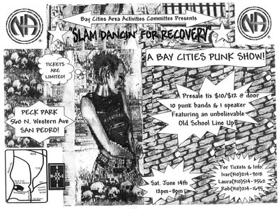 ANTI at the SLAM DANCIN FOR RECOVERY - A BAY CITIES PUNK SHOW