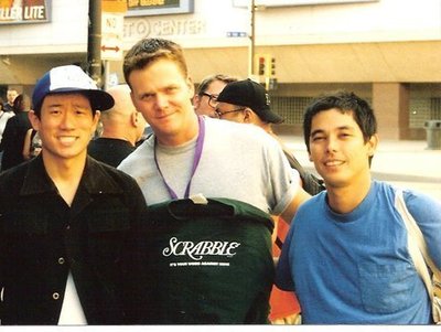 With my brother Ches, Beau Sia and Taylor Mali in Minneapolis for NPS