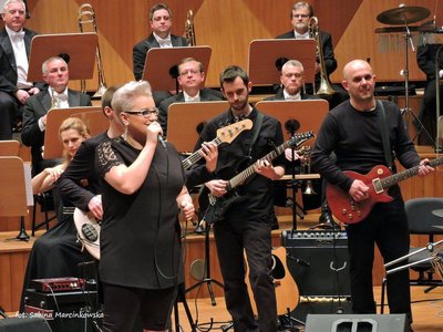 with the Philharmonic Orchestra