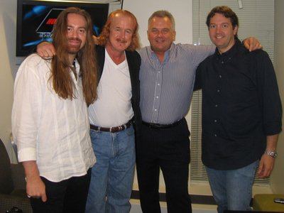 Green room fun at Howard Stern Show