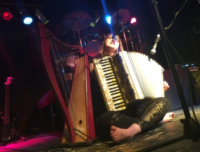 Story time with Harpy. Photo courtesy of Timothy Hill.