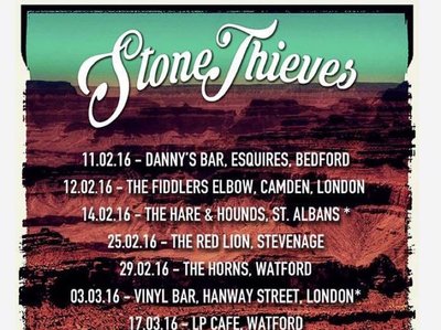 Spring 2016 gigs