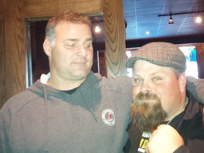 Robby with NHL Great Big E photo by Sean Matthews
