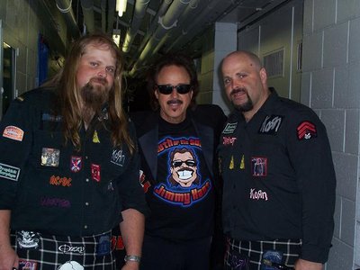 Campbell Brothers/Mudpipers with WWE Great Jimmy Hart