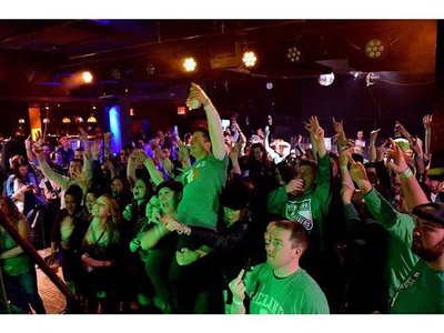 Webster Hall. Saint Patrick's Day