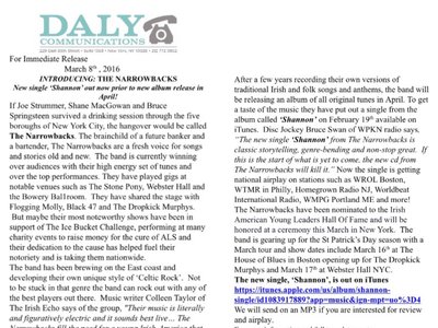 2016 Press Release