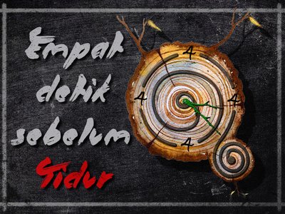 Empat Detik Sebelum Tidur photo