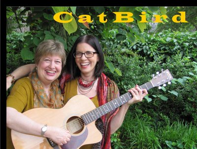 CatBird (Sue Fink and Jane Godfrey) (photo by Pattie Murphy Voss)