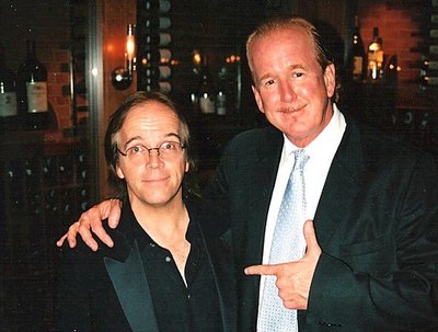 Art Sandcrafts and Red at Meet The Mobsters reception. photo by George Weinstein