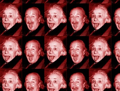 Einstein image sent to Red from a fan