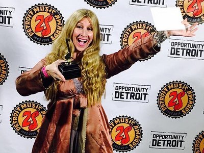 I won! OUTSTANDING AMERICANA VOCALIST Detroit Music Awards 2016