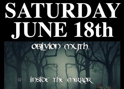 Oblivion Myth's CD release show with special guest: Flawless Pursuit and Threshing Floor. Doors at 7
