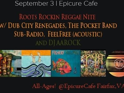 >>> Advance Tickets: http://rootsrockinreggaenite.bpt.me/ >>> Spotify Playlist: http://bit.ly/Sept3