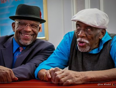 Bobby BlackHat and Eddie Shaw