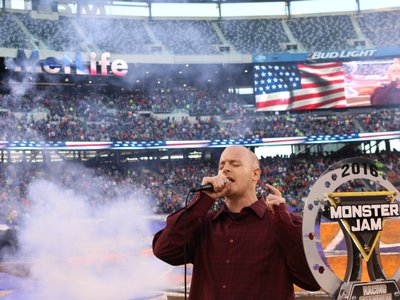 National Anthem at MetLife Stadium for Monster Jam