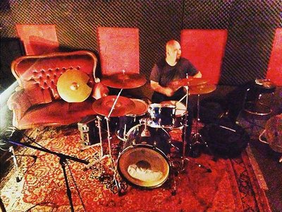 Drummer Marcio Gemelli in action
