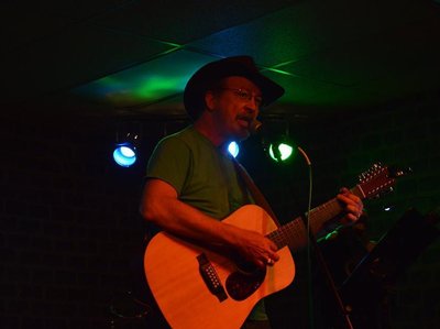 Performing at Gracie's Cafe in Elkton, MD