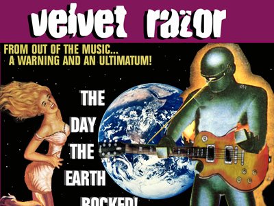 Velvet Razors's Debut Album The day the Earth rocked