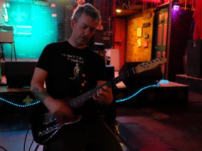 Live at Banks St Bar, New Orleans, LA. Photo by Lily Galib