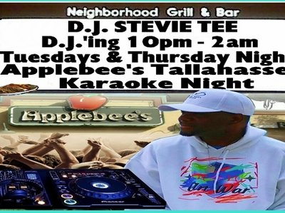 Every Tuesday & Thursday Night 10pm -2am Applebee's 4040 Lagniappe Way - Tallahassee, Florida