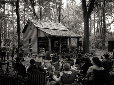 Strings Attached project at Little Creek Nature Center Spring 2016