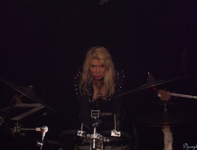 Angelika, drummer of Satarial