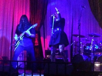 Rocking hard at Boardner's in Hollywood