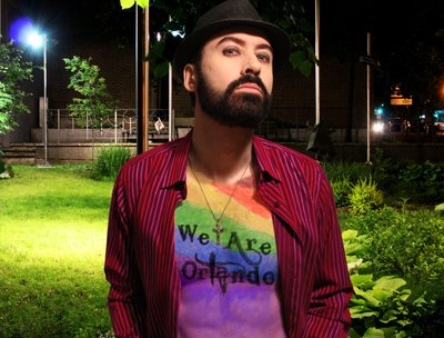 Breck Stewart #WeAreOrlando #BodyPainting