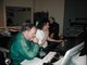 Jim and Dean in Studio.  Who says studio is not hard work