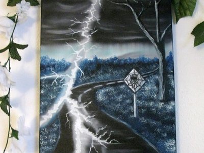 Fan Art Oil Painting by Anthony Lusignan