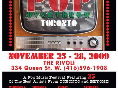 An advertisement for the IPO Toronto 2009 Festival at The Rivoli.