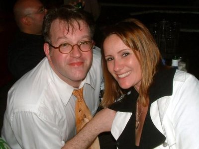 James with a fan of Clockwise at the The Cavern Club as part of the IPO Liverpool Festival 2010 in M