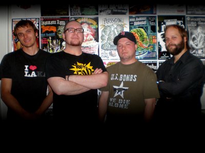 L to R - Lyndon, Elorps, Ronnie, Chad