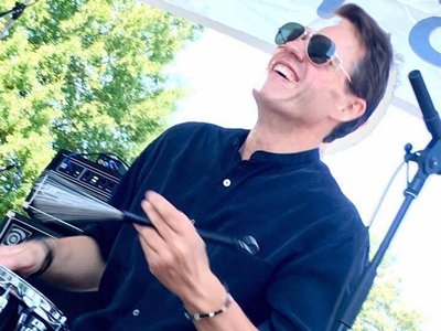 Performing at the Columbia Pike Blues Festival. Photo by Rebecca L. Carroll.