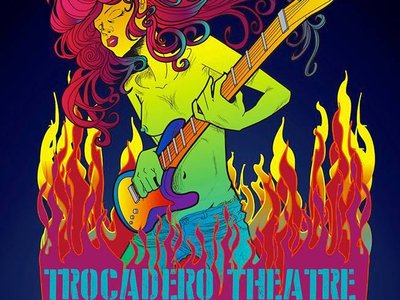 Guitar Legend Night Concert Poster
