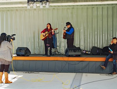 Performing Pink Roses for WJXT Channel 4