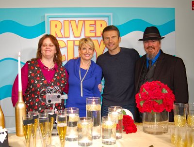 With Eden Kendall Mark Payton on River City Live!