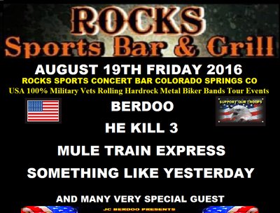 🔴You Rock www.BERDOO.com Booking@Berdoo.com JC Berdoo owns BERDOO & ALIEN-AID Beverage™©® 198