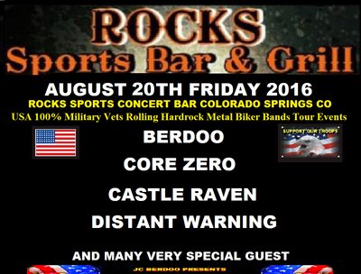 🔴You Rock www.BERDOO.com Booking@Berdoo.com JC Berdoo owns BERDOO & ALIEN-AID Beverage™©® 198