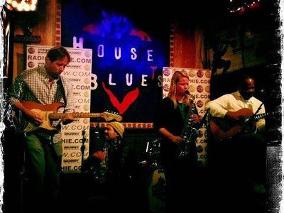 Playing at the House of Blues. We had a great gig that night. We will be playing out again this fall