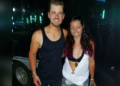 Nikki Briar and Chase Bryant at the Meadowlands 