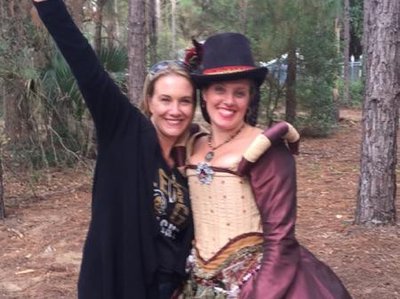 Lady Matilda with friend