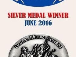 Lydia Canaan awarded the Silver Medal for Outstanding Achievement by Global Music Awards